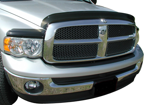 Stampede Smoked VP Series 3-pc Front Deflectors 02-05 Dodge Ram - Click Image to Close
